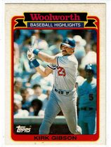 1989 Topps Woolworths #2 Kirk Gibson