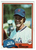 1981 Topps Base Set #58 Joel Youngblood