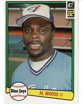 1982 Donruss Base Set #180 Al Woods