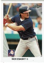 1990 Leaf Base Set #164 Nick Esasky