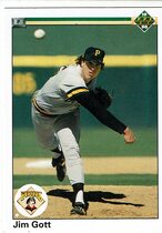 1990 Upper Deck Base Set #89 Jim Gott