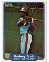 1982 Fleer Base Set #207 Rodney Scott