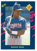 1990 Classic Baseball #140 Sammy Sosa