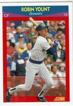 1990 Score 100 Superstars #92 Robin Yount