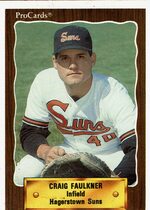 1990 CMC Base Set #742 Craig Faulkner