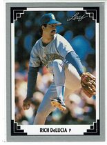 1991 Leaf Base Set #222 Rich DeLucia