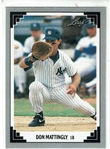 1991 Leaf Base Set #425 Don Mattingly