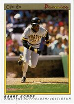 1991 O-Pee-Chee OPC Premier #12 Barry Bonds