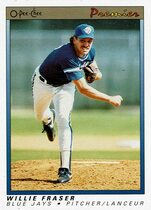 1991 O-Pee-Chee OPC Premier #46 Willie Fraser
