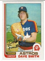 1982 O-Pee-Chee OPC Base Set #297 Dave Smith