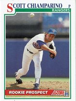 1991 Score Base Set #352 Scott Chiamparino