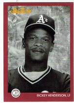 1991 Studio Base Set #104 Rickey Henderson