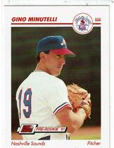 1991 Line Drive AAA #268 Gino Minutelli