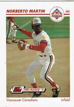 1991 Line Drive AAA #640 Norberto Martin