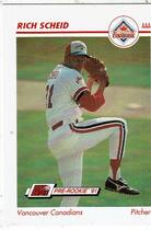1991 Line Drive AAA #645 Rich Scheid