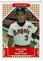1991 ProCards Tomorrows Heroes #33 Kevin Flora