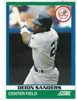 1991 Score 100 Rising Stars #6 Deion Sanders