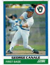 1991 Score 100 Rising Stars #27 George Canale