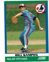 1991 Score 100 Rising Stars #64 Bill Sampen
