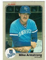 1983 Fleer Base Set #105 Mike Armstrong