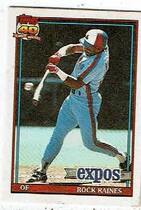 1991 Topps CrackJack 1st Series #3 Tim Raines