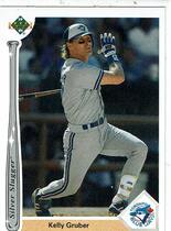 1991 Upper Deck Silver Sluggers #SS7 Kelly Gruber