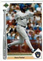 1991 Upper Deck Silver Sluggers #SS14 Dave Parker