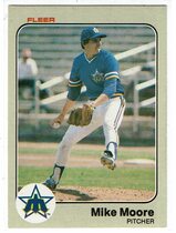 1983 Fleer Base Set #482 Mike Moore