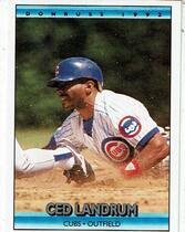 1992 Donruss Base Set #662 Ced Landrum