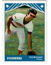 1983 TCMA Redwood Pioneers #19 Kirk McCaskill