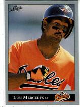 1992 Leaf Base Set #130 Luis Mercedes