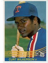 1984 Donruss Base Set #99 Curtis Wilkerson