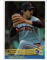 1984 Donruss Base Set #105 Dan Petry