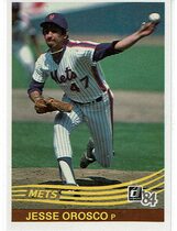 1984 Donruss Base Set #197 Jesse Orosco