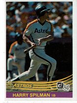 1984 Donruss Base Set #258 Harry Spilman