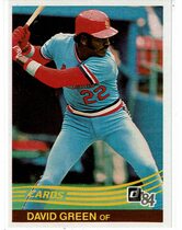 1984 Donruss Base Set #425 David Green