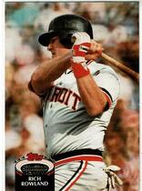 1992 Stadium Club Base Set #508 Rich Rowland