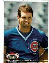 1992 Stadium Club Base Set #600 Ryne Sandberg