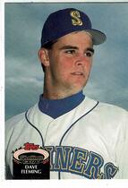1992 Stadium Club Base Set #814 Dave Fleming