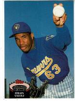 1992 Stadium Club Base Set #838 Efrain Valdez