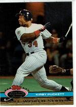 1992 Stadium Club Dome #144 Kirby Puckett