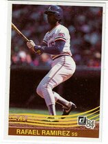 1984 Donruss Base Set #589 Rafael Ramirez