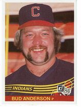 1984 Donruss Base Set #590 Bud Anderson