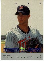 1992 Classic Blue Bonus #BC28 Dan Serafini