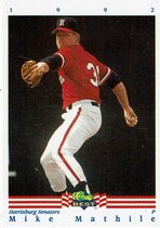 1992 Classic Classic/Best #127 Mike Mathile