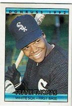 1992 Donruss CrackJack Series 1 #35 Frank Thomas