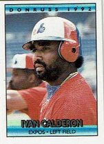 1992 Donruss CrackJack Series 2 #9 Ivan Calderon