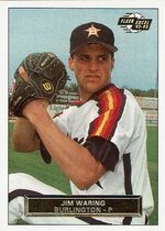 1992 Fleer Excel #50 Jim Waring