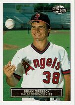 1992 Fleer Excel #143 Brian Grebeck
