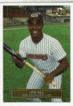 1992 Fleer Excel #208 Lew Hill